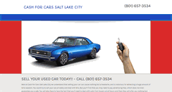 Desktop Screenshot of cashforcarssaltlakecity.com